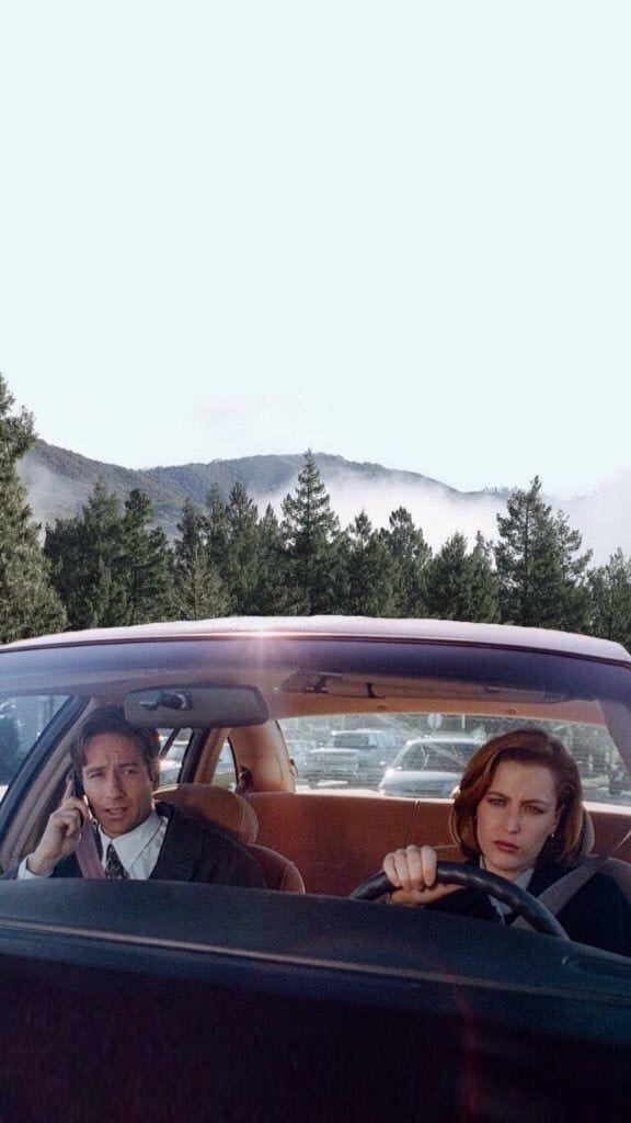 Scully and Mulder - TV show of this time in my life